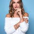 Monarchfalter-Glieder | Mini-Kismet-Armband | Rosa x Roségold